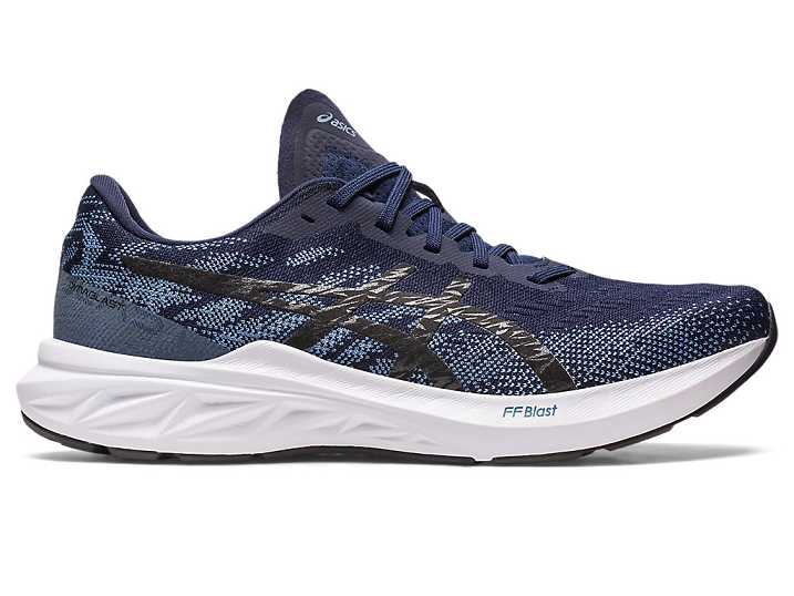 Asics DYNABLAST 3 Löparskor Herr Marinblå Svarta | Sverige-0187529