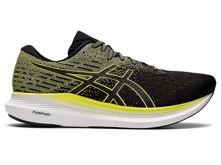 Asics EVORIDE 2 WIDE Löparskor Herr Svarta Gula | Sverige-9820653