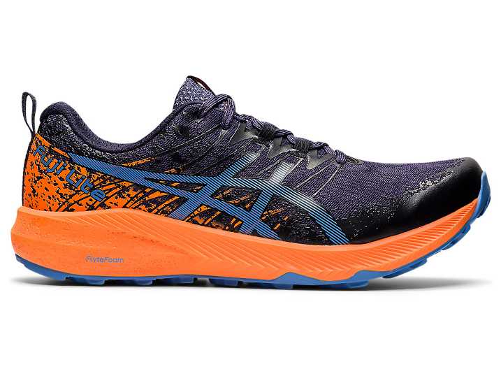 Asics FUJI LITE 2 Trail löparskor Herr Blå | Sverige-3541069