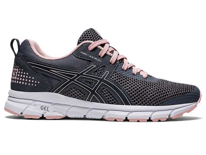 Asics GEL-33 Löparskor Dam Svarta Grå | Sverige-3954068