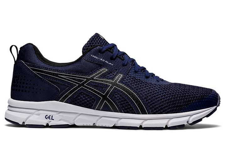 Asics GEL-33 Löparskor Herr Marinblå Svarta | Sverige-3426705