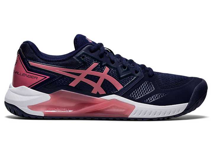 Asics GEL-CHALLENGER 13 Tennisskor Dam Marinblå Rosa | Sverige-4502178