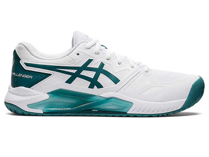 Asics GEL-CHALLENGER 13 Tennisskor Herr Vita Mörkgröna | Sverige-7409815