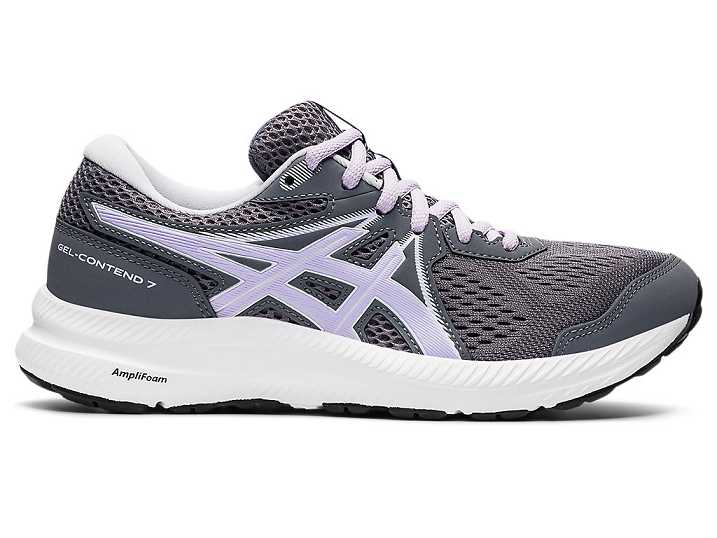 Asics GEL-CONTEND 7 WIDE Promenadskor Dam Svarta | Sverige-9712845