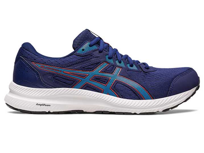 Asics GEL-CONTEND 8 EXTRA WIDE Löparskor Herr Blå | Sverige-8710294