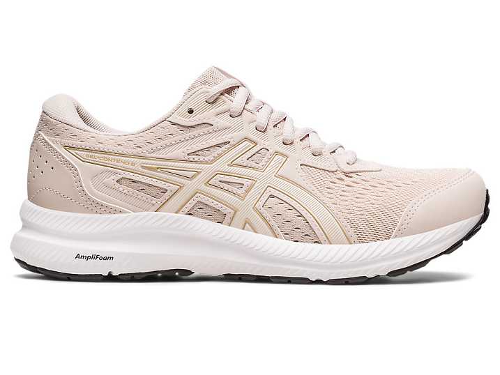 Asics GEL-CONTEND 8 Löparskor Dam Beige Grädde | Sverige-2901658