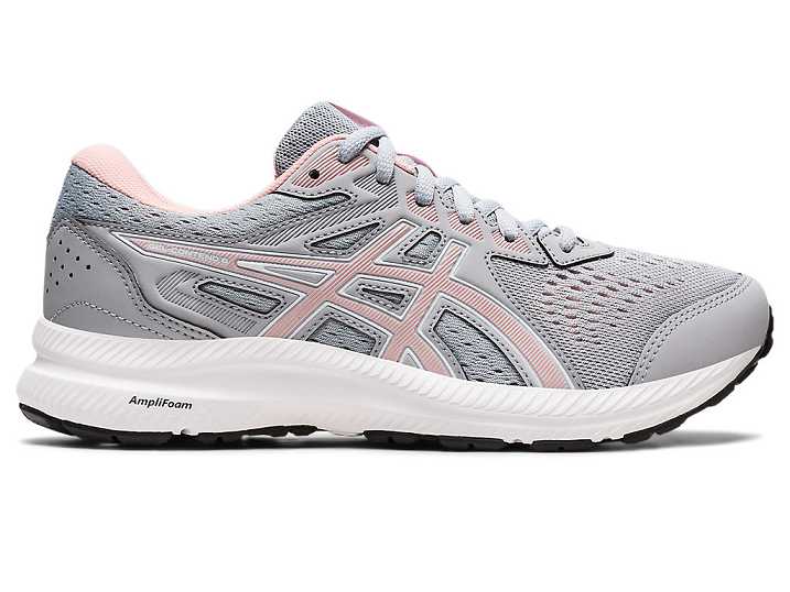 Asics GEL-CONTEND 8 Löparskor Dam Grå Rosa | Sverige-3879140