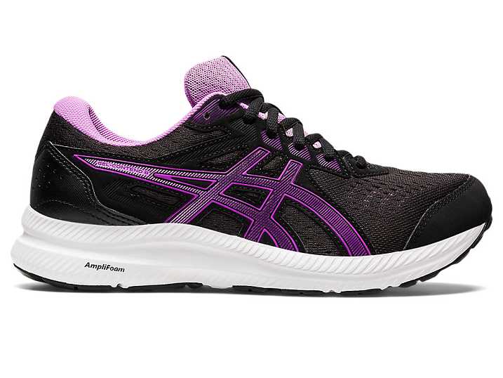 Asics GEL-CONTEND 8 Löparskor Dam Svarta Lila | Sverige-5973108