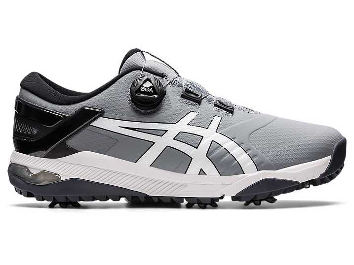 Asics GEL-COURSE DUO BOA Golfskor Herr Grå Vita | Sverige-8734095