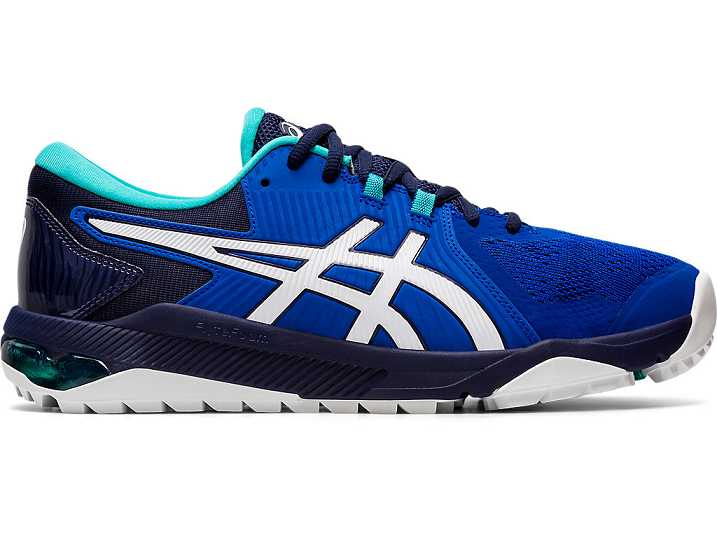 Asics GEL-COURSE GLIDE Golfskor Herr Blå Vita | Sverige-5643170