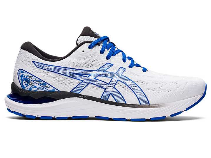 Asics GEL-CUMULUS 23 Löparskor Herr Vita Blå | Sverige-2081549