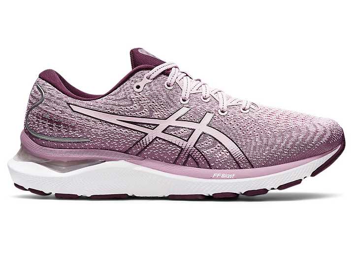 Asics GEL-CUMULUS 24 Löparskor Dam Rosa Mörklila | Sverige-2481536