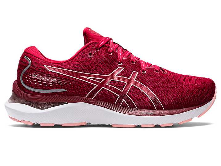 Asics GEL-CUMULUS 24 Löparskor Dam Röda Rosa | Sverige-0167235