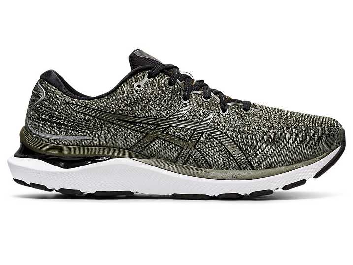 Asics GEL-CUMULUS 24 Löparskor Herr Olivgröna Svarta | Sverige-8510329