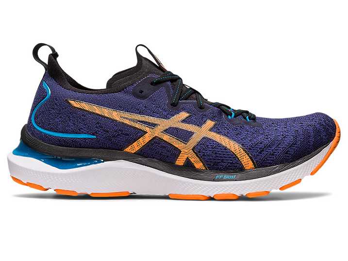 Asics GEL-CUMULUS 24 MK Löparskor Herr Blå Orange | Sverige-2514370