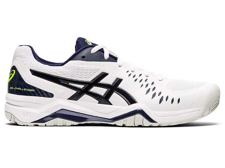 Asics GEL-Challenger 12 Tennisskor Herr Vita Marinblå | Sverige-3124785