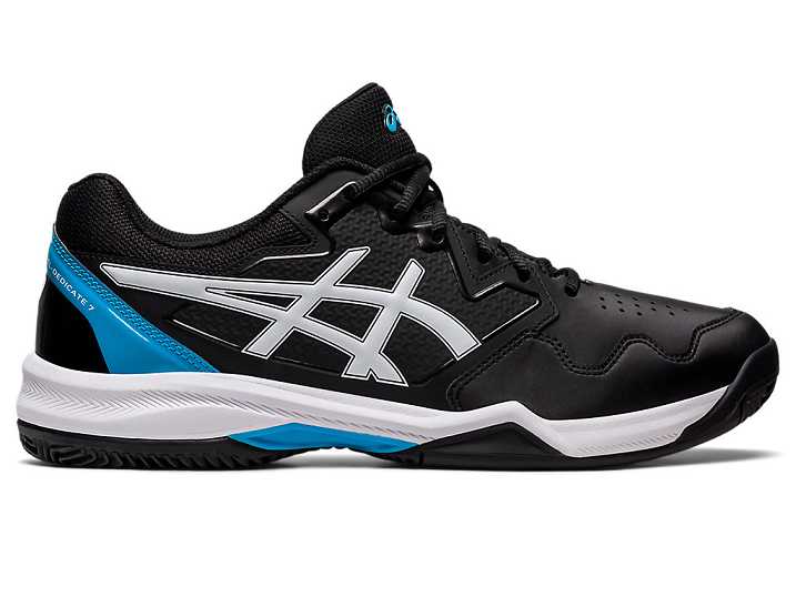 Asics GEL-DEDICATE 7 CLAY Tennisskor Herr Svarta Blå | Sverige-1324059