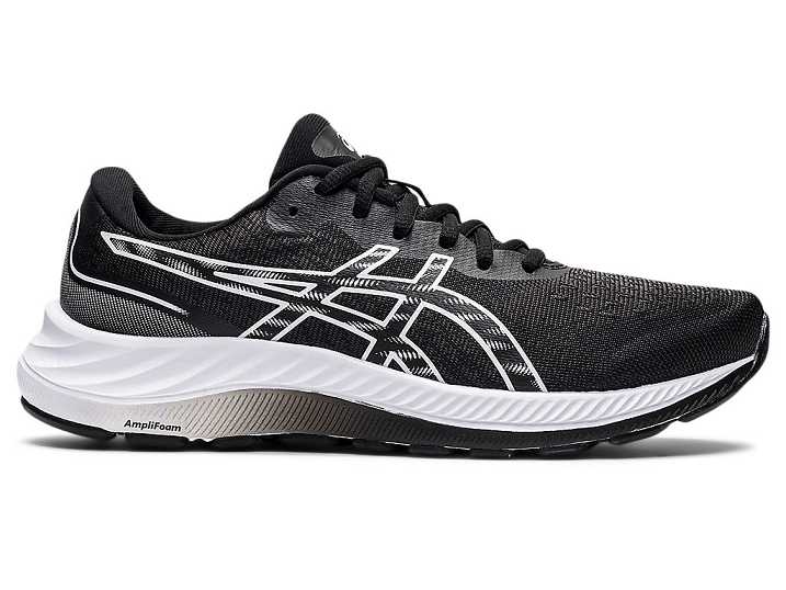 Asics GEL-EXCITE 9 Promenadskor Dam Svarta Vita | Sverige-7015428