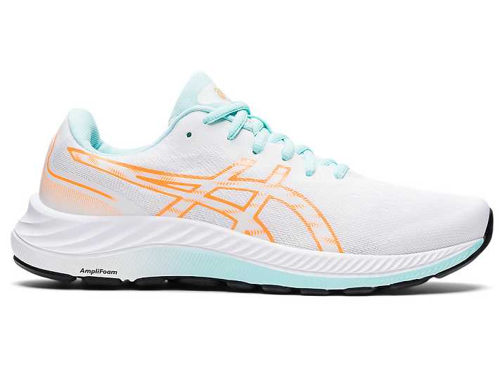 Asics GEL-EXCITE 9 Promenadskor Dam Vita Orange | Sverige-1503472