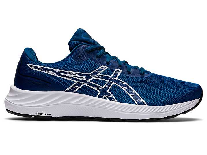 Asics GEL-EXCITE 9 Promenadskor Herr Blå Vita | Sverige-6259380