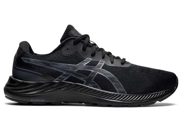 Asics GEL-EXCITE 9 Promenadskor Herr Svarta Grå | Sverige-5182079