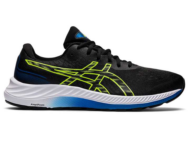 Asics GEL-EXCITE 9 Promenadskor Herr Svarta Gröna | Sverige-6320948