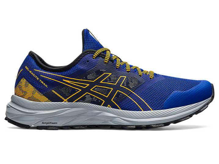 Asics GEL-EXCITE TRAIL Löparskor Herr Blå Orange Blommiga | Sverige-3649281