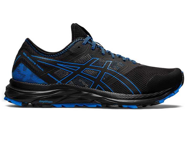 Asics GEL-EXCITE TRAIL Löparskor Herr Svarta Blå | Sverige-9485260