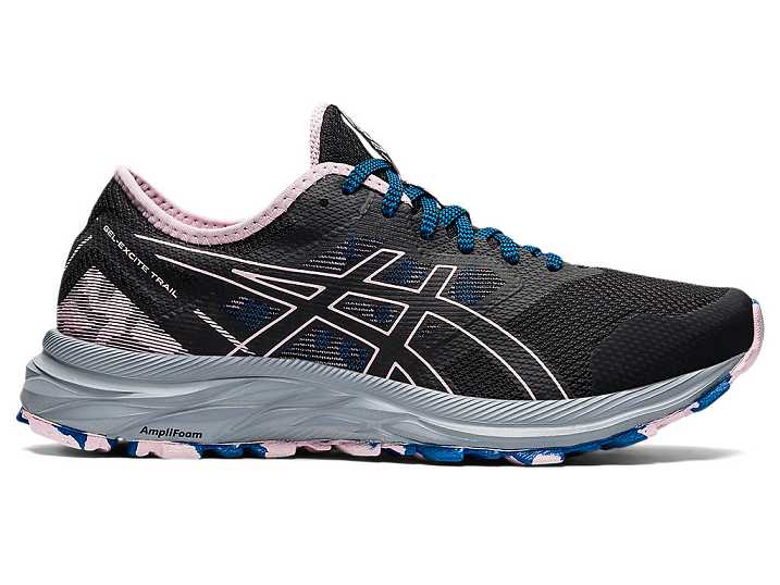 Asics GEL-EXCITE TRAIL Promenadskor Dam Svarta Rosa | Sverige-0634987