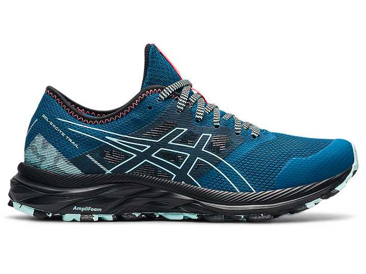 Asics GEL-EXCITE TRAIL Promenadskor Dam Mörkturkos Blå | Sverige-6513482