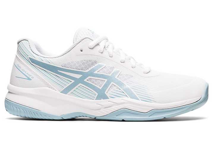 Asics GEL-GAME 8 Tennisskor Dam Vita Blå | Sverige-6712450