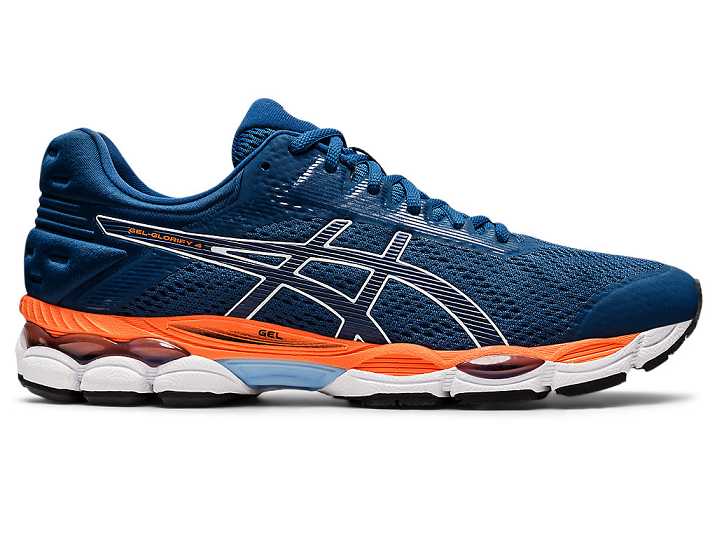 Asics GEL-GLORIFY 4 Löparskor Herr Blå Vita | Sverige-7508941