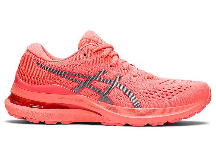 Asics GEL-KAYANO 28 LITE-SHOW Löparskor Dam Orange Korall | Sverige-0851347