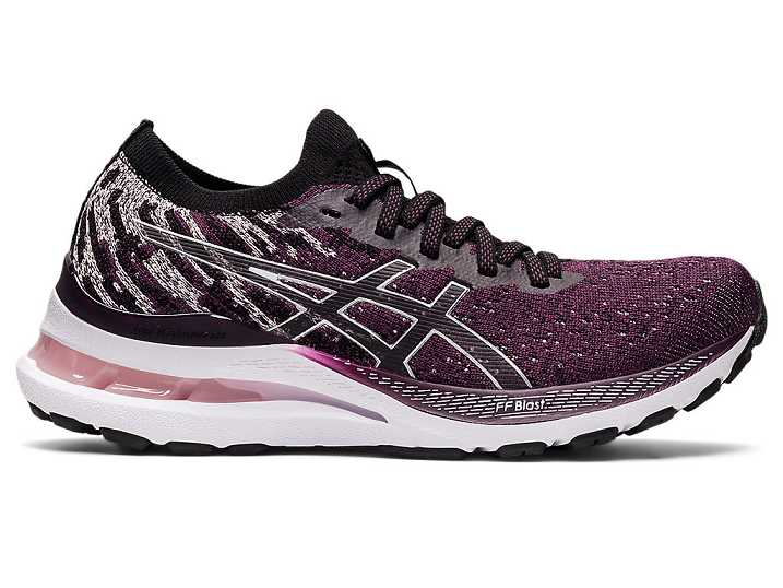 Asics GEL-KAYANO 28 MK Löparskor Dam Mörklila Svarta | Sverige-4730615