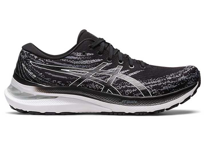 Asics GEL-KAYANO 29 EXTRA WIDE Löparskor Herr Svarta Vita | Sverige-8965320