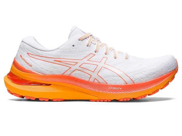 Asics GEL-KAYANO 29 Löparskor Herr Vita Orange | Sverige-9128065