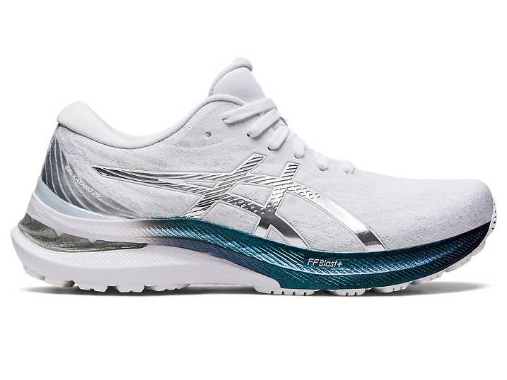 Asics GEL-KAYANO 29 PLATINUM Löparskor Dam Vita Silver | Sverige-0371952