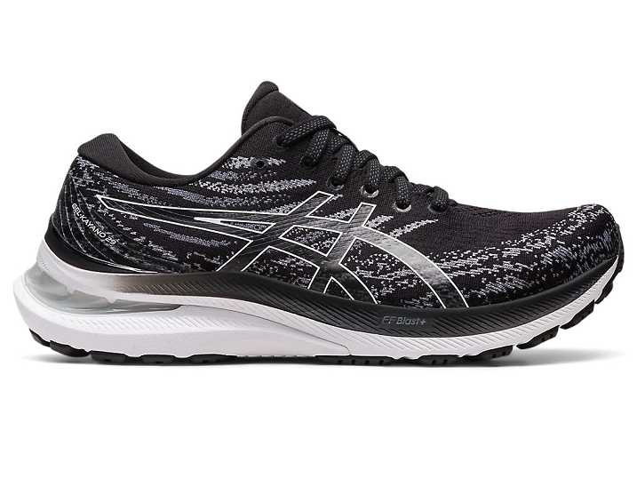 Asics GEL-KAYANO 29 WIDE Löparskor Dam Svarta Vita | Sverige-2149058