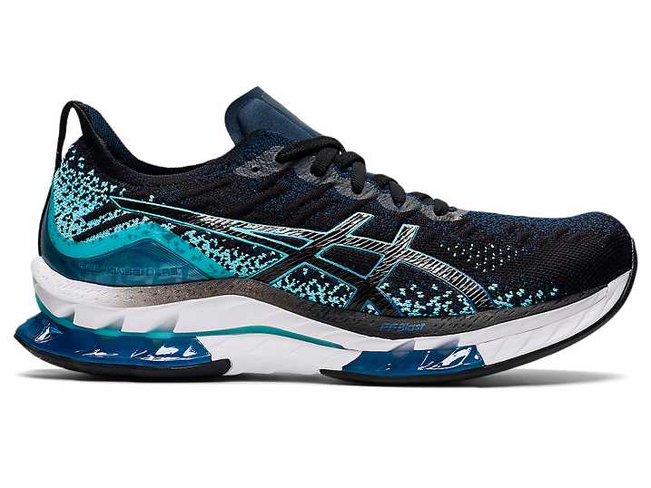 Asics GEL-KINSEI BLAST Löparskor Herr Svarta Mintgröna | Sverige-8340651