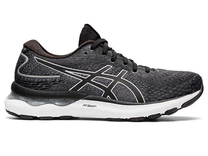 Asics GEL-NIMBUS 24 Löparskor Dam Svarta Silver | Sverige-2349185