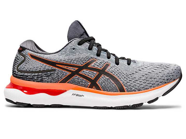 Asics GEL-NIMBUS 24 Löparskor Herr Grå Orange | Sverige-9365071