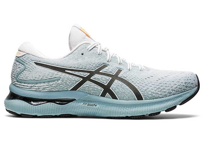 Asics GEL-NIMBUS 24 Löparskor Herr Ljusgrå Vita | Sverige-7625134