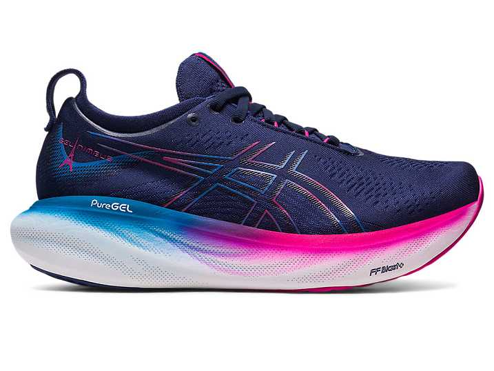 Asics GEL-NIMBUS 25 Löparskor Dam Blå Rosa | Sverige-7308295