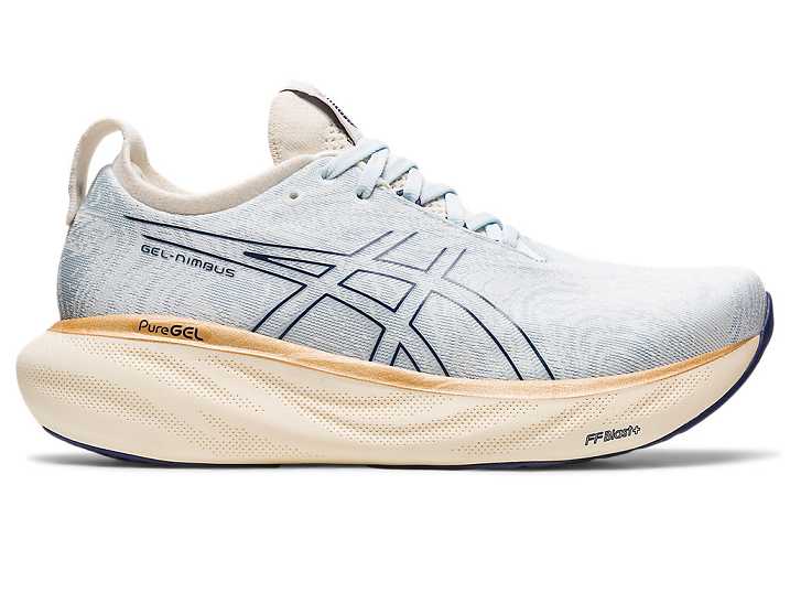 Asics GEL-NIMBUS 25 NAGINO Löparskor Dam Grädde | Sverige-7210853