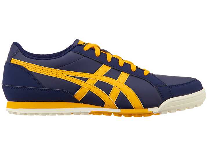 Asics GEL-PRESHOT CLASSIC 3 Golfskor Herr Marinblå Orange Blommiga | Sverige-8594627