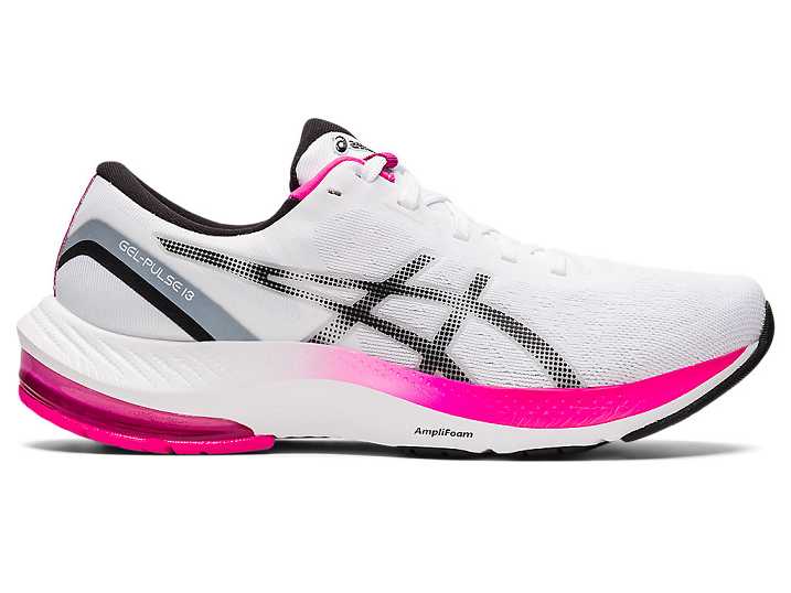 Asics GEL-PULSE 13 Promenadskor Dam Vita Svarta | Sverige-2796058