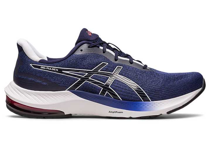 Asics GEL-PULSE 14 Löparskor Herr Blå Vita | Sverige-4639705