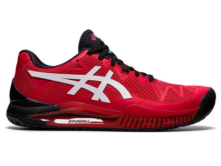 Asics GEL-Resolution 8 Tennisskor Herr Röda Vita | Sverige-6541289