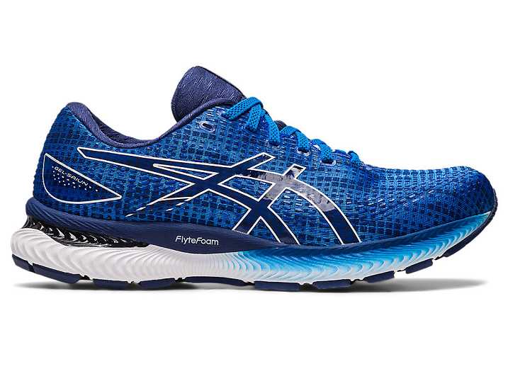 Asics GEL-SAIUN Löparskor Herr Blå Vita | Sverige-8054913