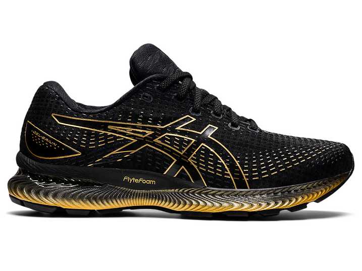 Asics GEL-SAIUN Löparskor Herr Svarta Guld | Sverige-4763915